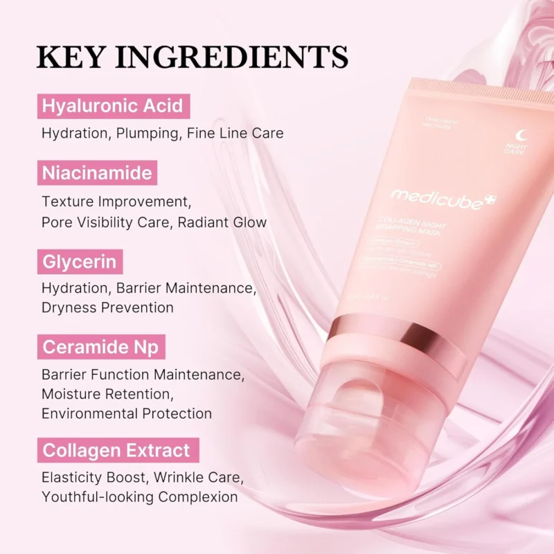 Alternative view of Medicube Collagen Night Wrapping Mask 75Ml