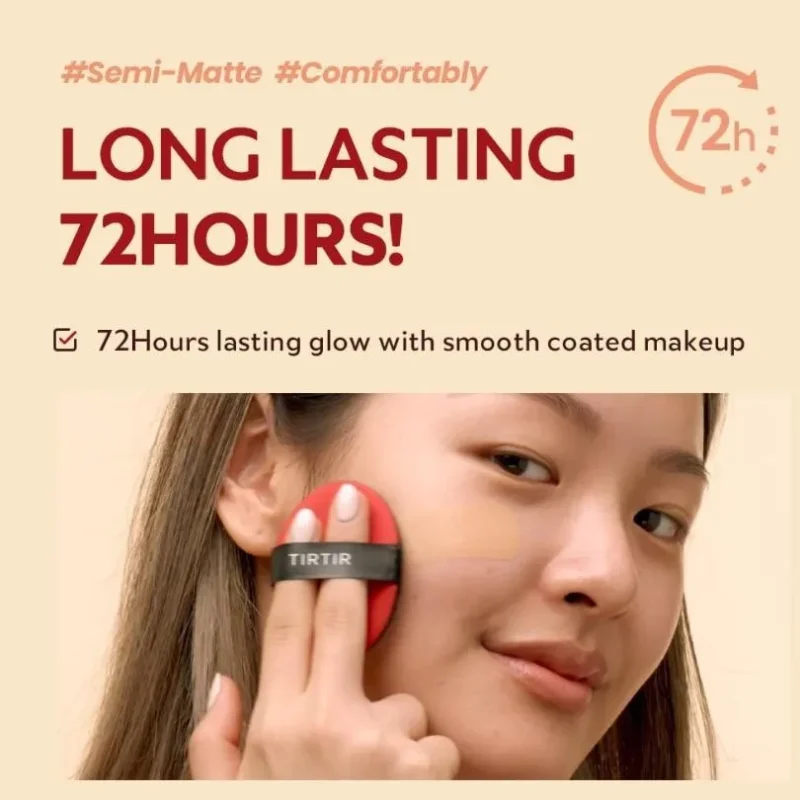 Alternative view of Tirtir Mask Fit Red Cushion Spf40 Pa++ No.24N Latte - Μέικ-Απ Με Αντηλιακή Προστασία