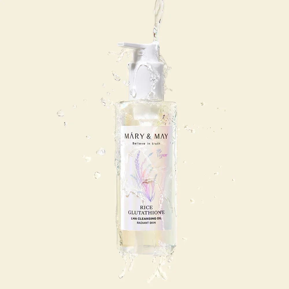 Mary & May Rice Glutathione LHA Cleansing Oil - Λάδι Ντεμακιγιάζ 200ml - Image 2
