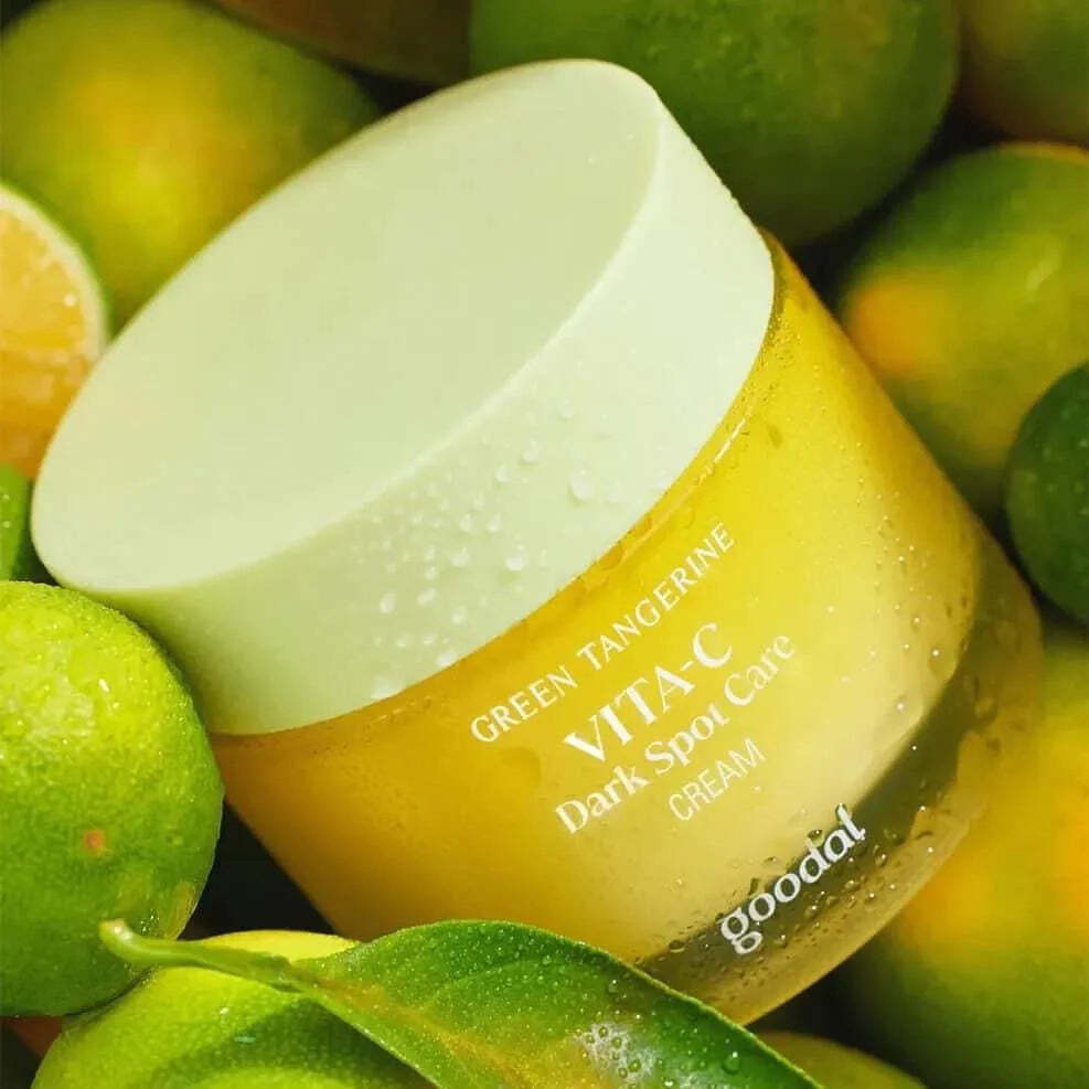 GOODAL Green Tangerine Vita C Dark Spot Care Cream 50ml - Image 3