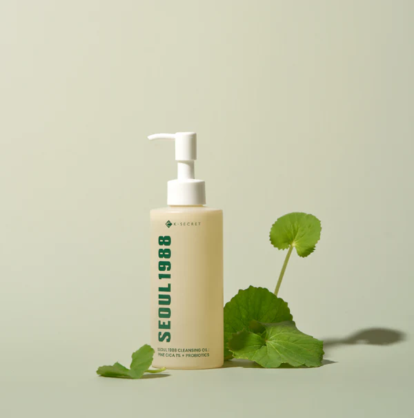 Alternative view of K-SECRET  SEOUL 1988 Cleansing Oil : Pine Cica 1% + Probiotics 200ml