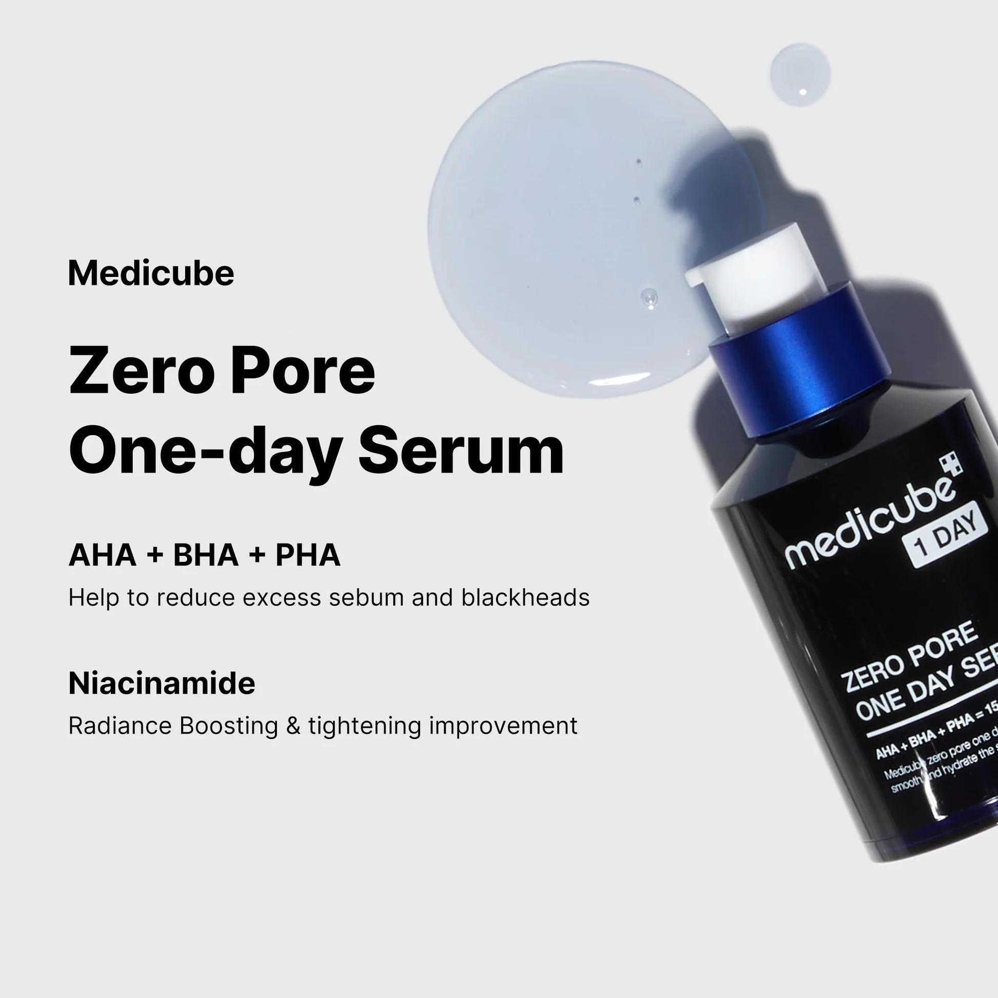 Medicube Zero Pore One Day Serum 30ml - Image 2
