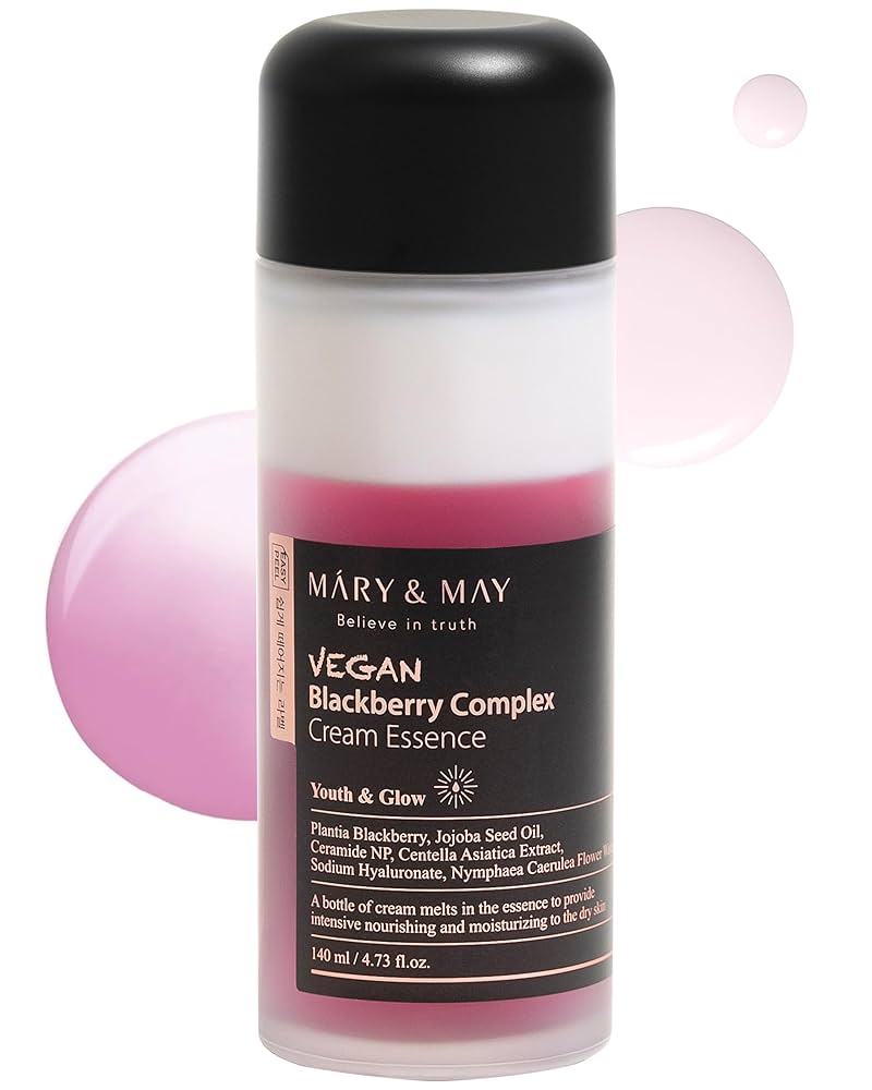 Mary&May Vegan Blackberry Complex Cream Essence 140Ml - Image 3