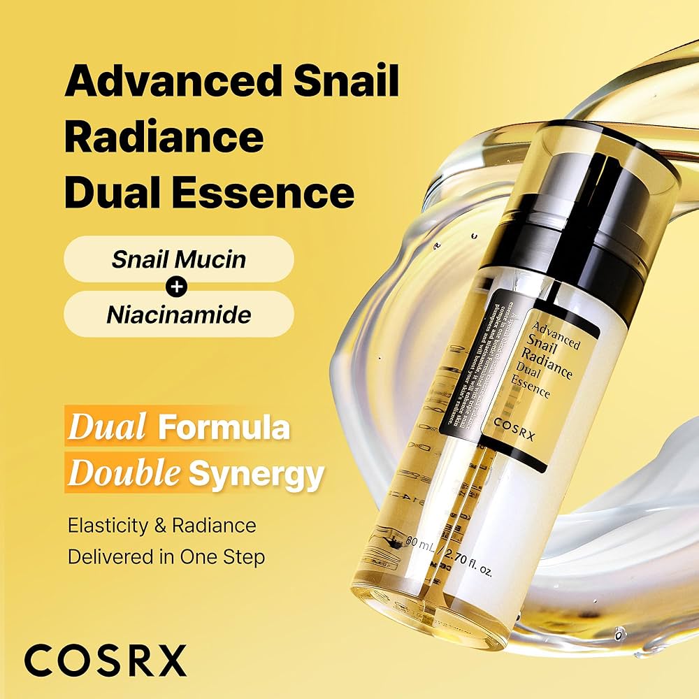 COSRX Advanced Snail Radiance Dual Essence 80ml - Image 3