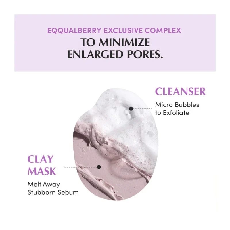 Alternative view of EQQUALBERRY Purple Rice Pore Purifying Pack Cleanser - Καθαροί Πόροι & Λεία Επιδερμίδα σε 1 Βήμα 130g