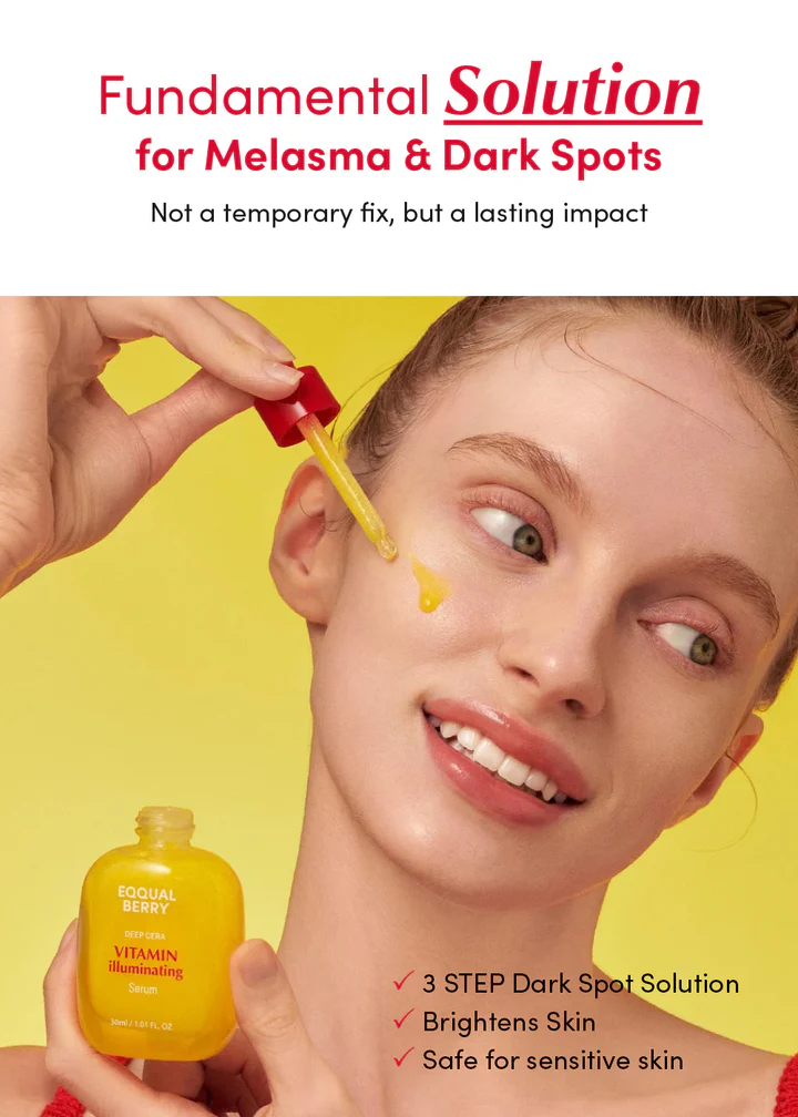 EQQUALBERRY Vitamin Illuminating Serum 30ml - Image 3