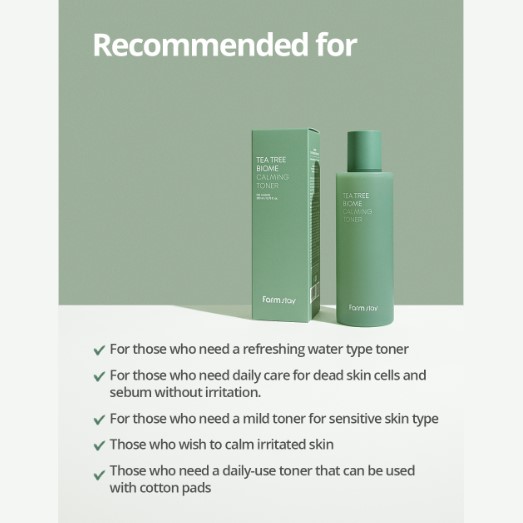 Farmstay Tea Tree Biome Calming Toner 200Ml - Image 3
