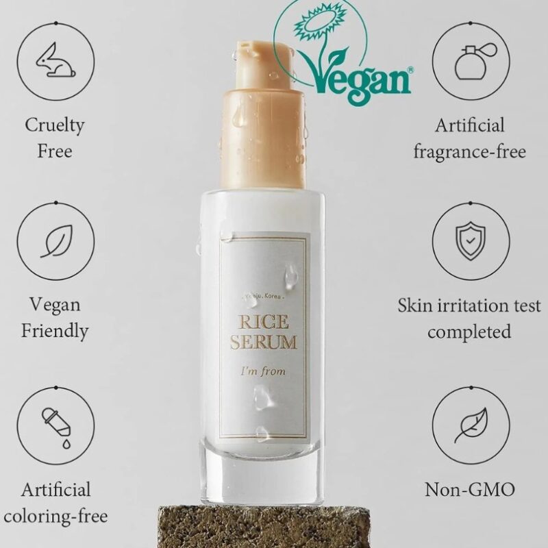 Alternative view of I'm From Rice Serum - Ορός με ρύζι για λάμψη 30ml