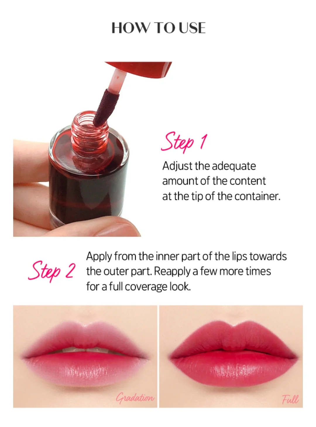 Etude Dear Darling Water Tint #02 Cherry Ade - Image 4