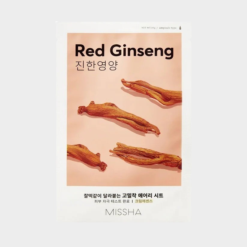 MISSHA Airy Fit Sheet Mask - Red Ginseng 19g