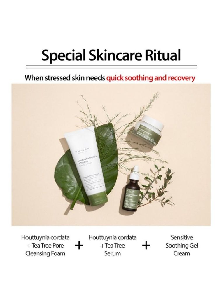 Mary & May Houttuynia Cordata + Tea Tree Cleansing Foam 150Ml - Image 4