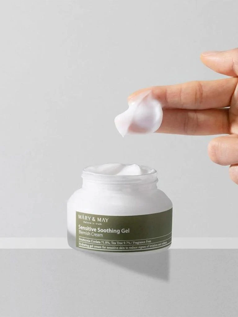 Mary&May Sensitive Soothing Gel Blemish Cream 70G - Image 3