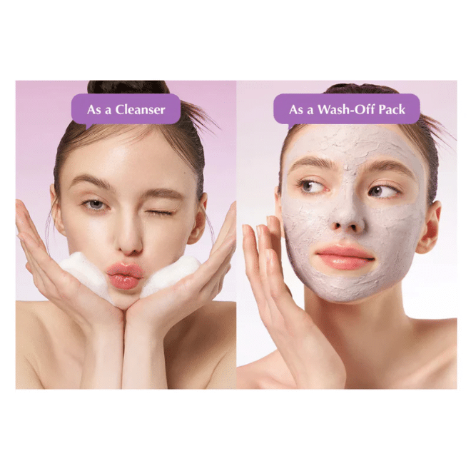 EQQUALBERRY Purple Rice Pore Purifying Pack Cleanser - Καθαροί Πόροι & Λεία Επιδερμίδα σε 1 Βήμα 130g - Image 4