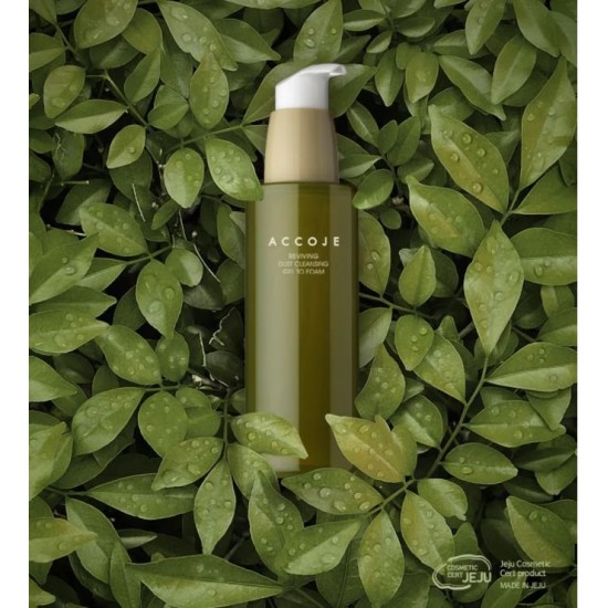 Accoje Reviving Dust Cleansing Gel To Foam 180Ml - Image 4