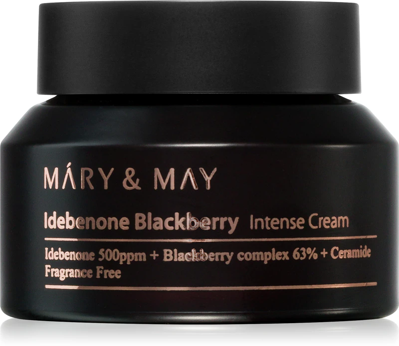 Mary&May Idebenone + Blackberry Complex Intensive Total Care Cream 70G