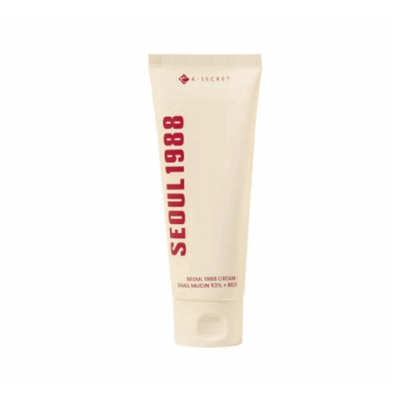 K-SECRET SEOUL 1988 Cream: Snail Mucin 93% + Rice 100ml
