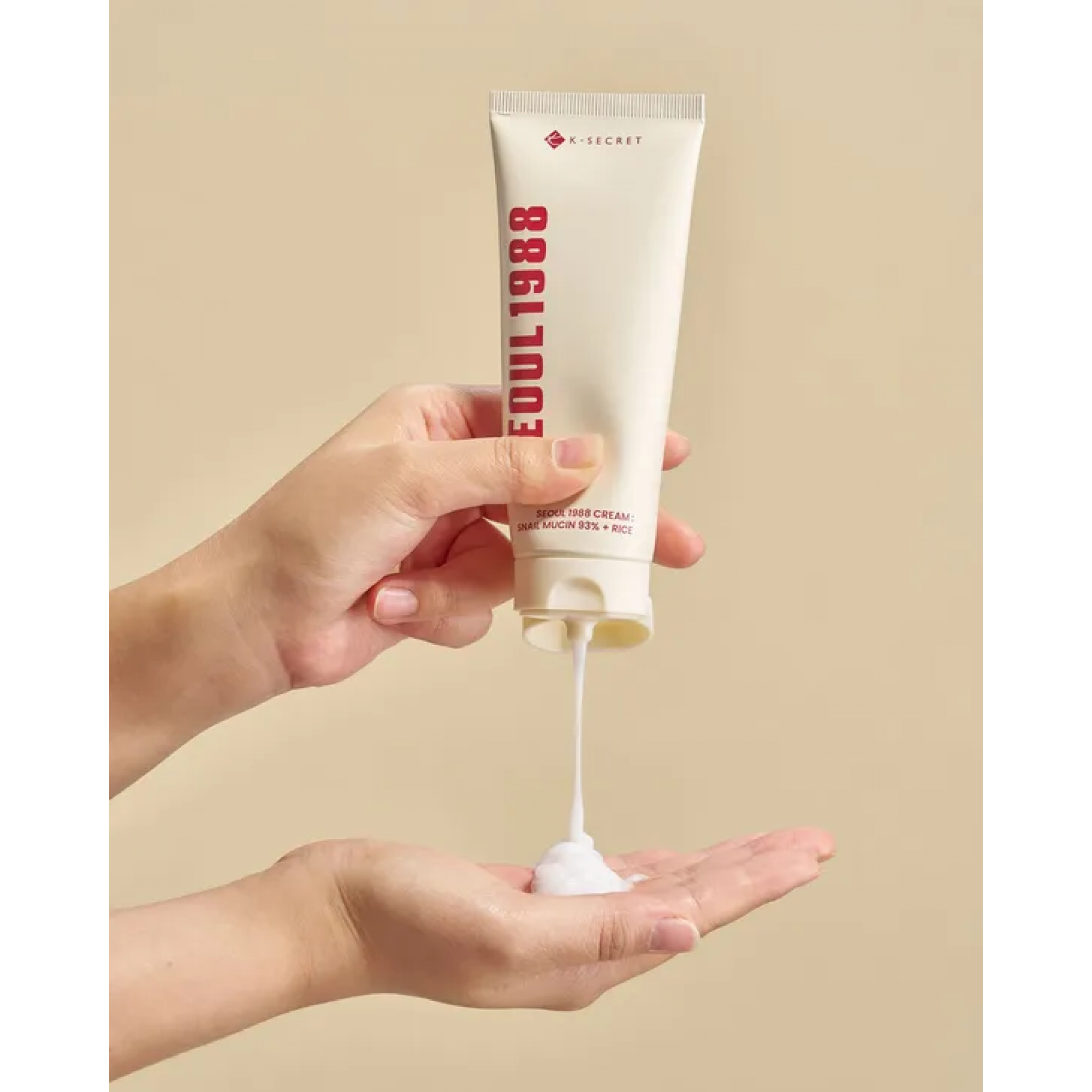 K-SECRET SEOUL 1988 Cream: Snail Mucin 93% + Rice 100ml - Image 4