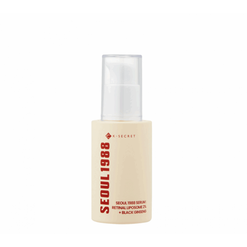 K-SECRET SEOUL 1988 Serum : Retinal Liposome 2% + Black Ginseng 30ml