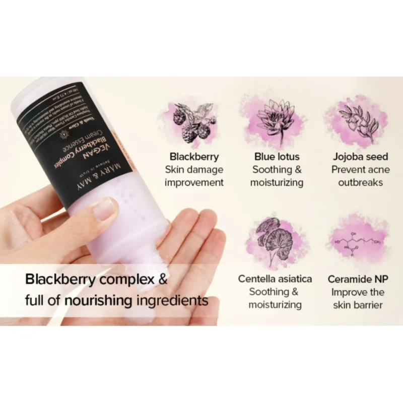 Alternative view of Mary&May Vegan Blackberry Complex Cream Essence 140Ml