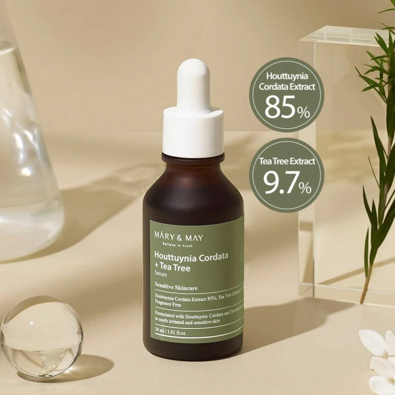 Mary & May Houttuynia Cordata +Tea Tree Serum 30ml - Image 3
