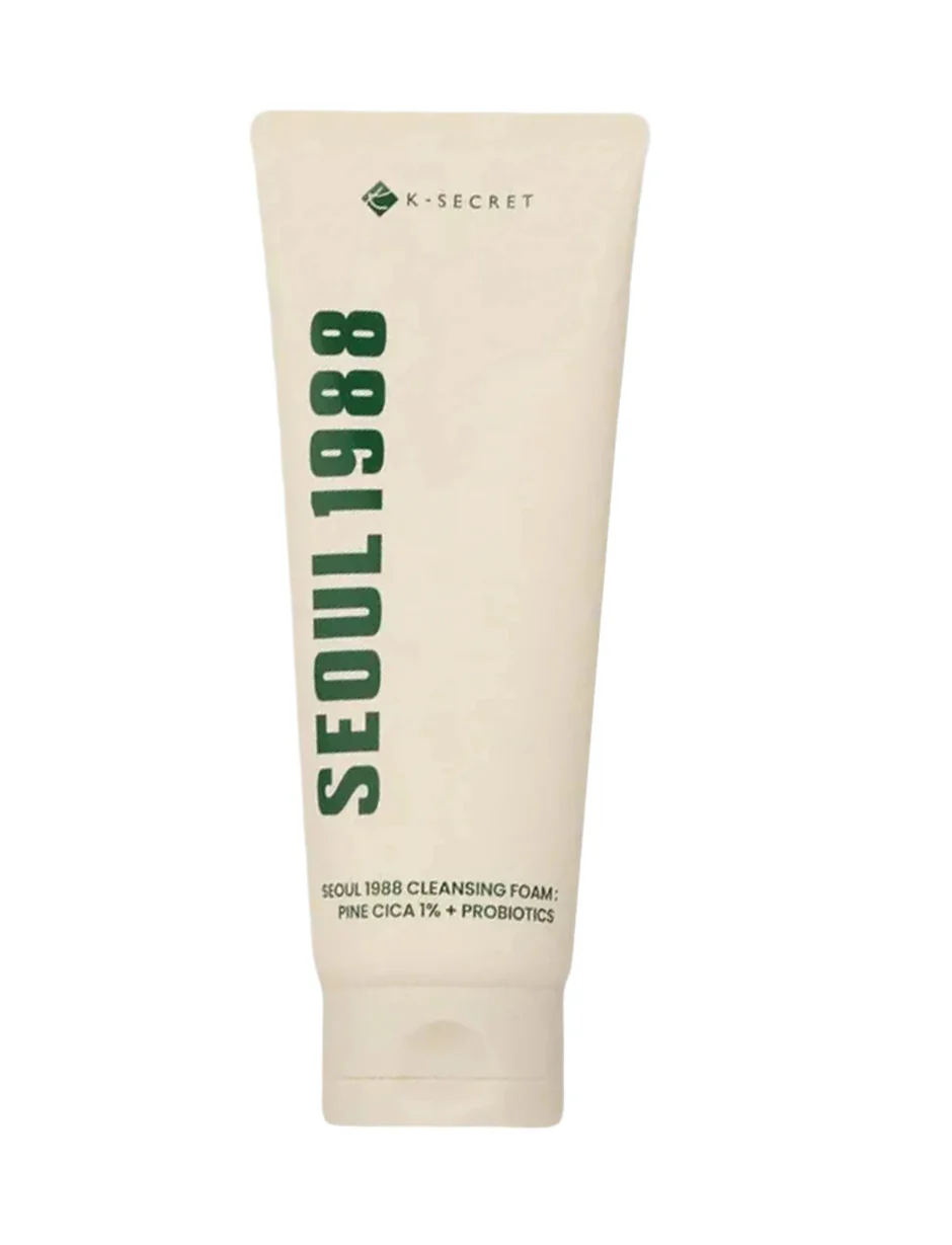 K-SECRET SEOUL 1988 Cleansing Foam : Pine Cica 1% + Probiotics 150ml