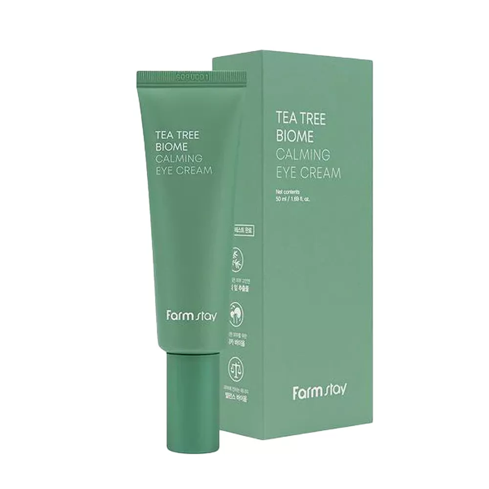 Farmstay Tea Tree Biome Calming Eye Cream 50Ml