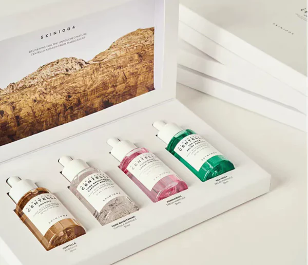 SKIN 1004 Madagascar Centella Ampoule Kit - Σετ 4 μίνι αμπούλες για πολυλειτουργική χρήση 4x30ml - Image 3
