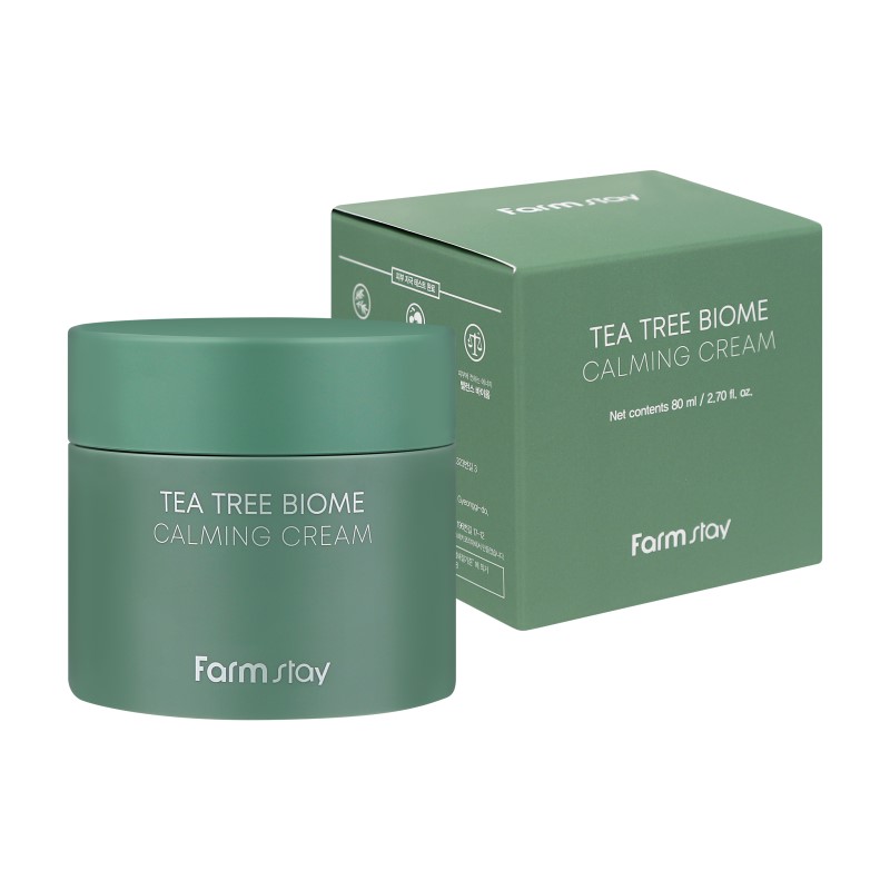 Farmstay Tea Tree Biome Calming Cream 80ml