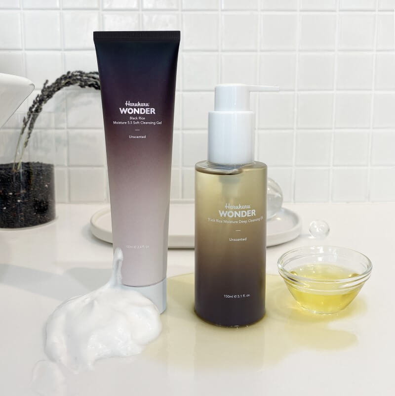 Haruharu wonder Black Rice Moisture Deep Cleansing Oil Makeup Remover 150ml - Image 4